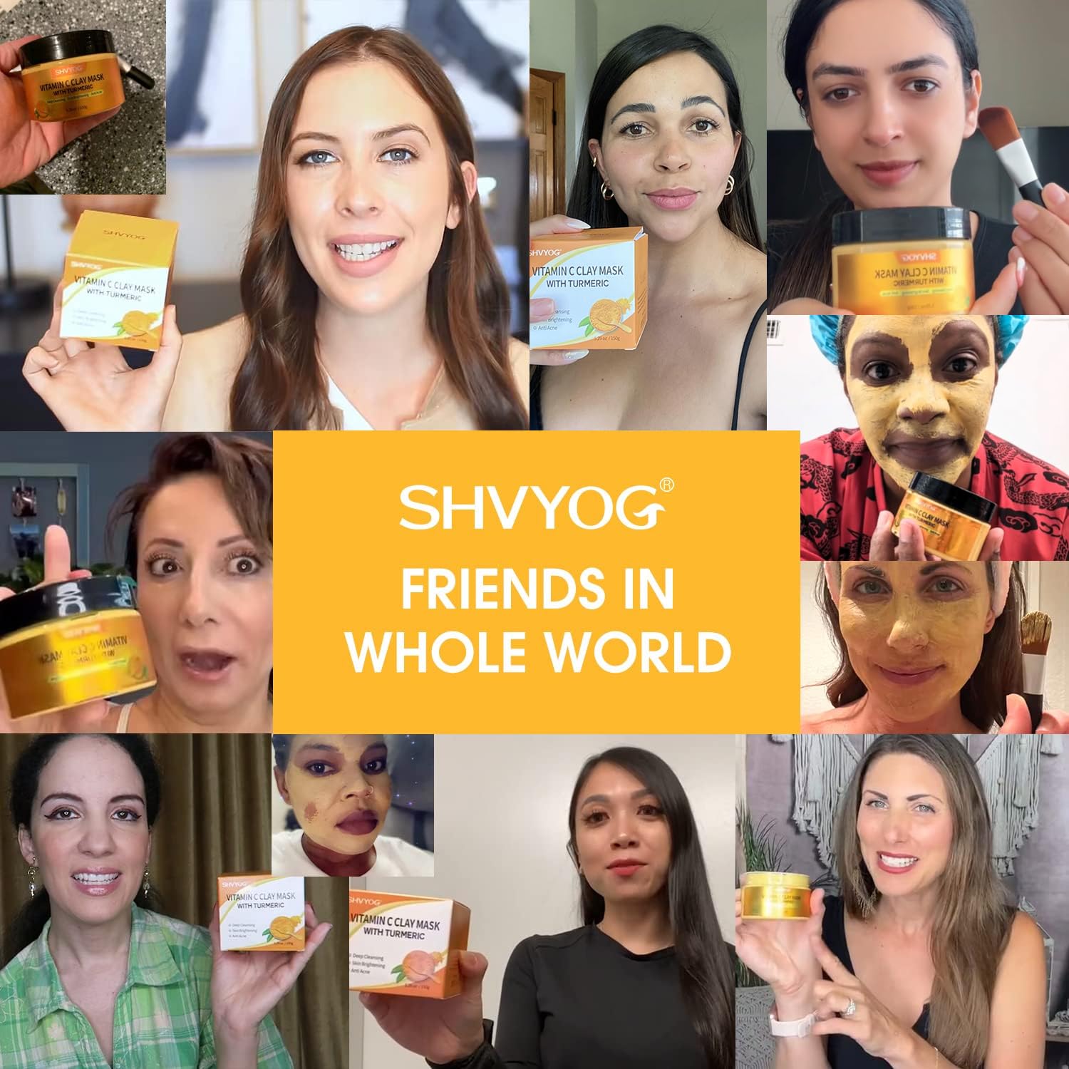 SHVYOG on bathroom shelf in self-care scene evoking relaxing routine