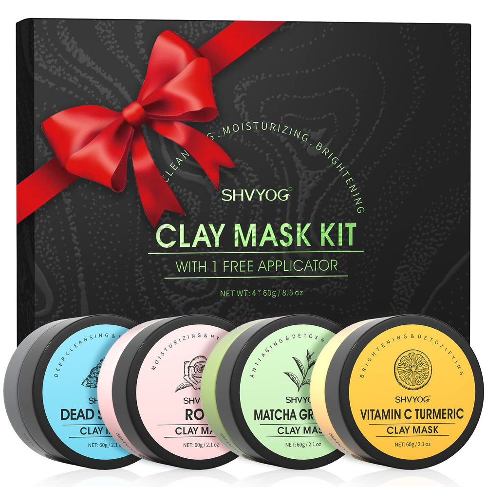 SHVYOG vegan cruelty-free label on mask jar.