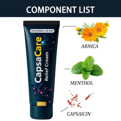 Shwfhi CapsaCare being massaged into hands demonstrates fast absorption.