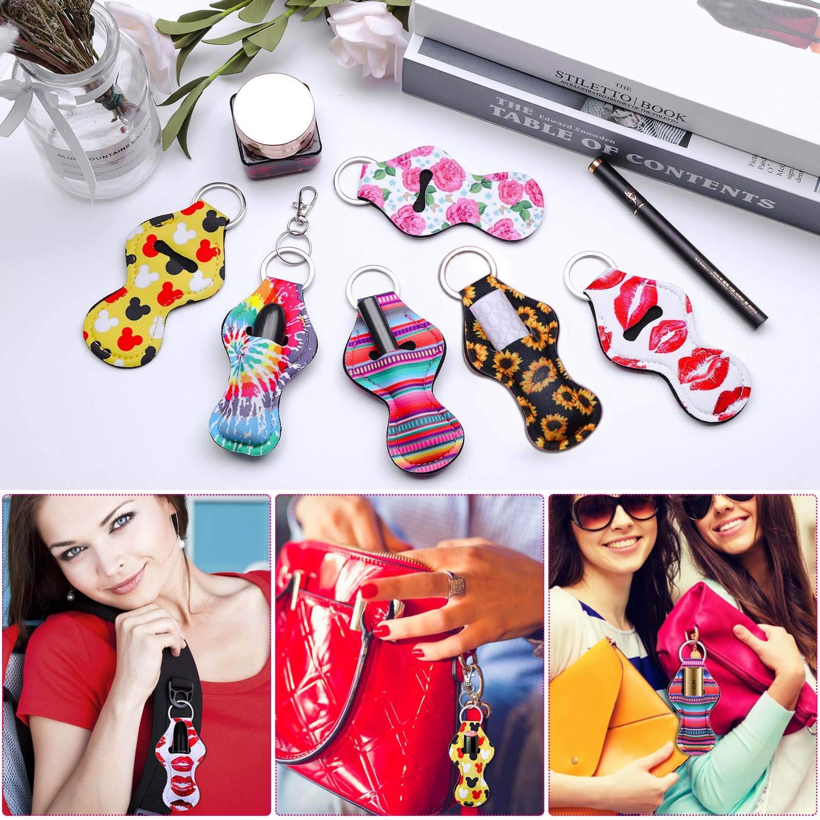 Shynek compact lip balm holder fits standard balms for quick, mess-free touch-ups.