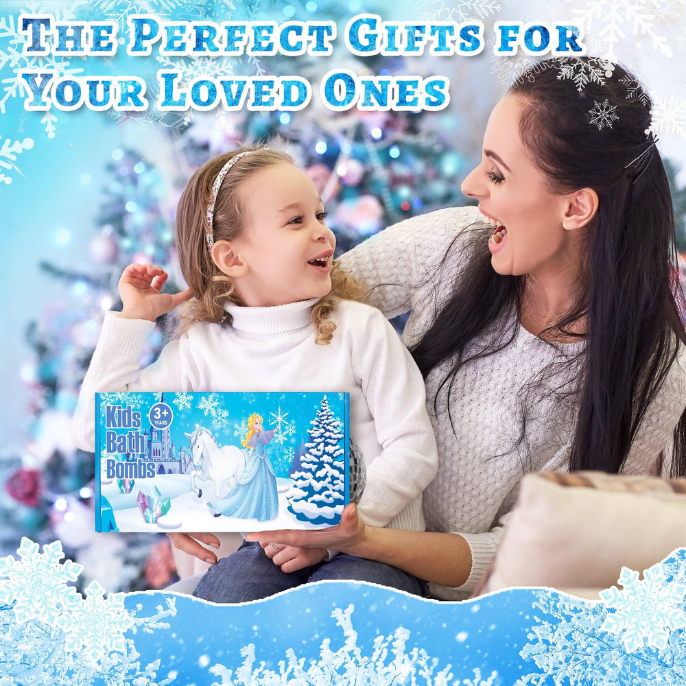 Siawoy gift box with bath bombs makes a festive Christmas or birthday surprise
