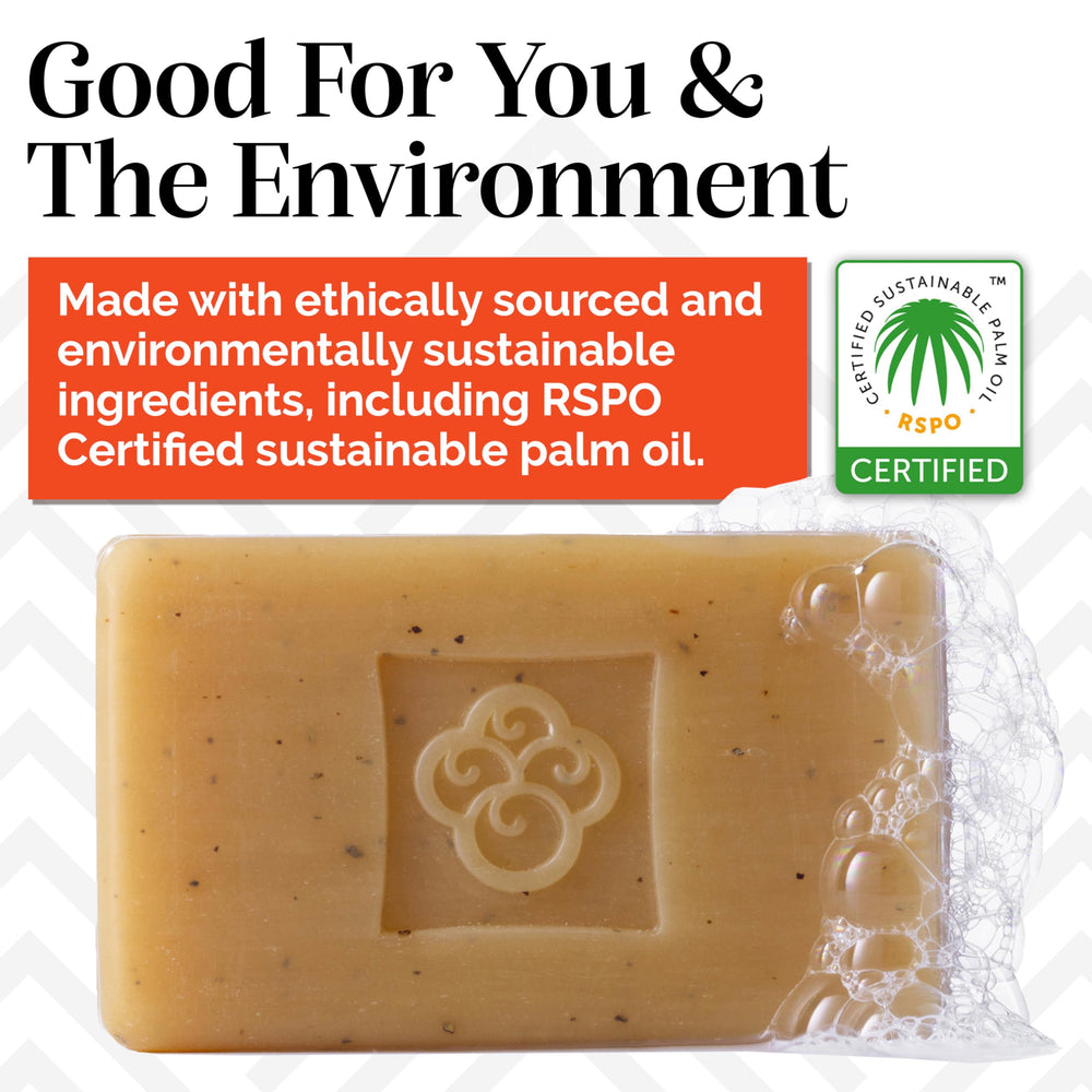 Sibu Sea Buckthorn Soap shaving-friendly bar for a smooth glide.