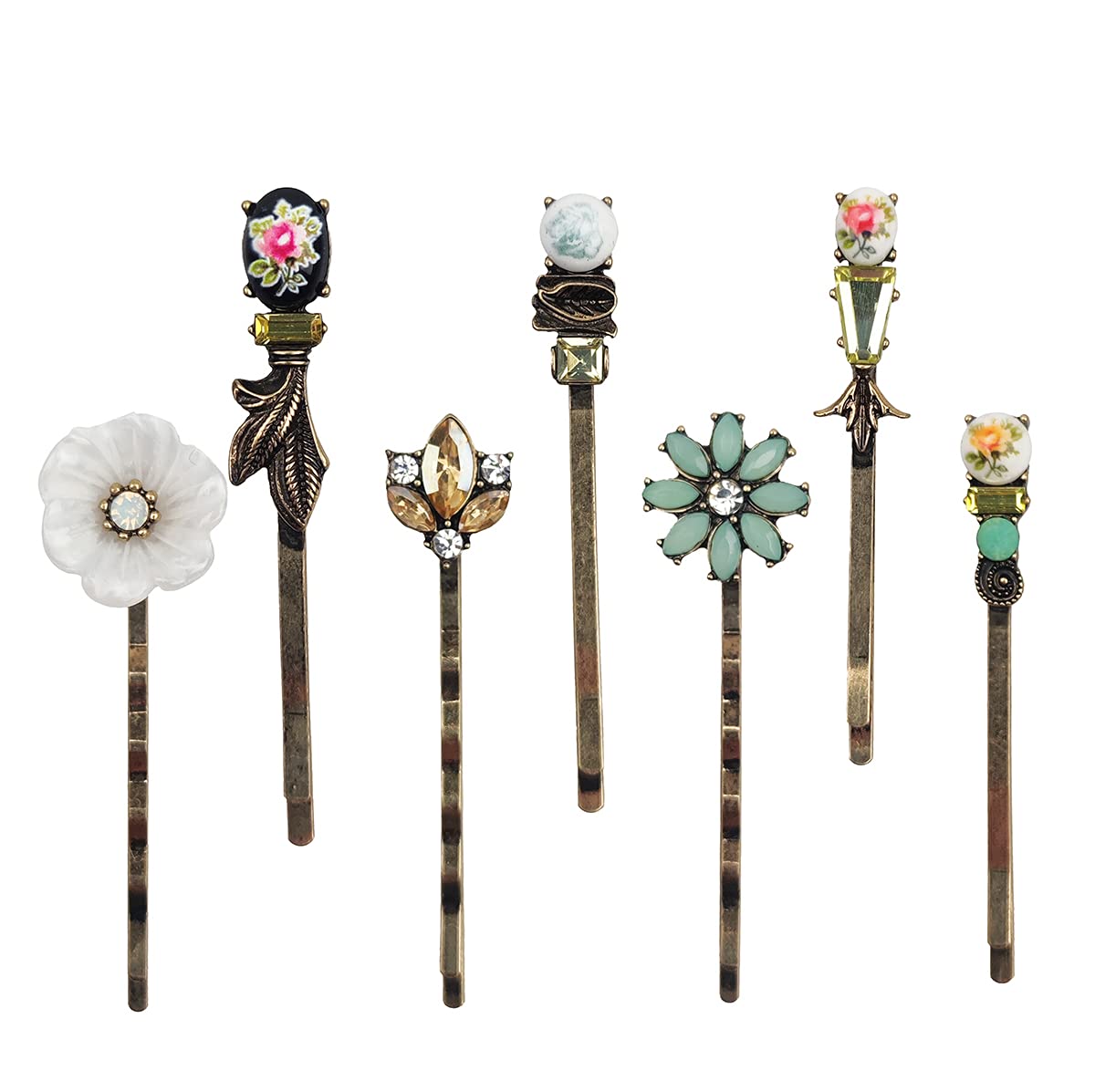 SICOPEE vintage hair clips style-1 in bronze finish for secure everyday styling