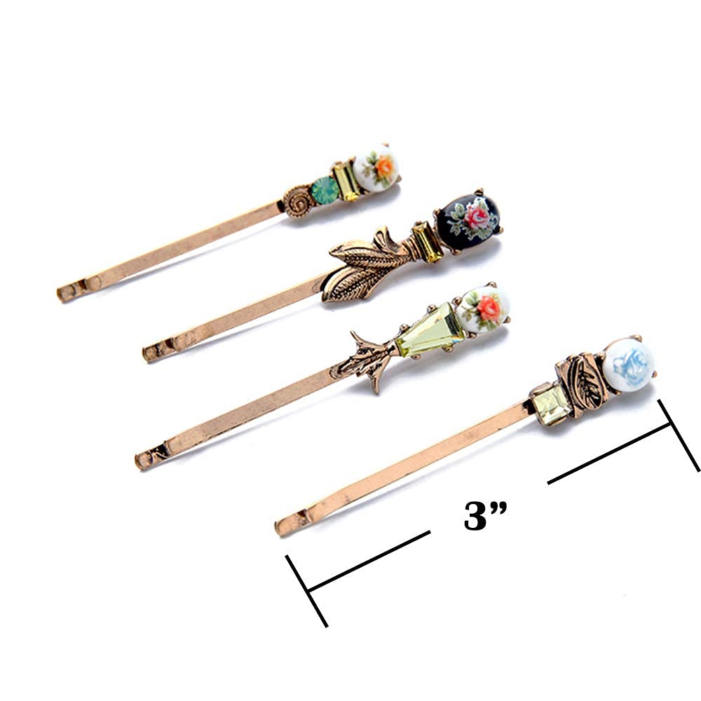SICOPEE vintage hair clips style-4 sturdy grip holds hair reliably