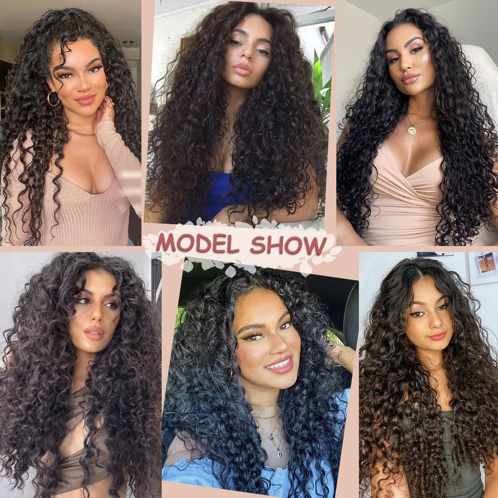 Siddiuop Curly Wig anti-slip inside cap keeps secure during daily wear