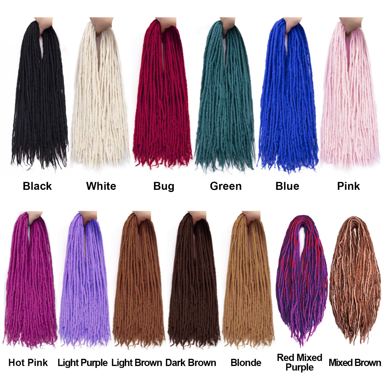 Siddiuop 22inch length close-up presents a natural finish for seamless hair integration.