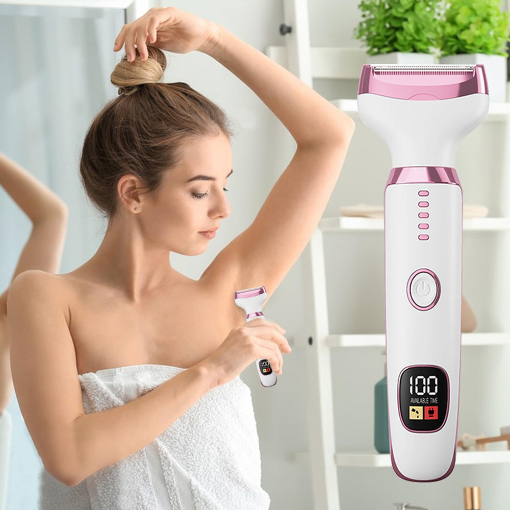SIDHGN portable rechargeable shaver fits in a bag for travel