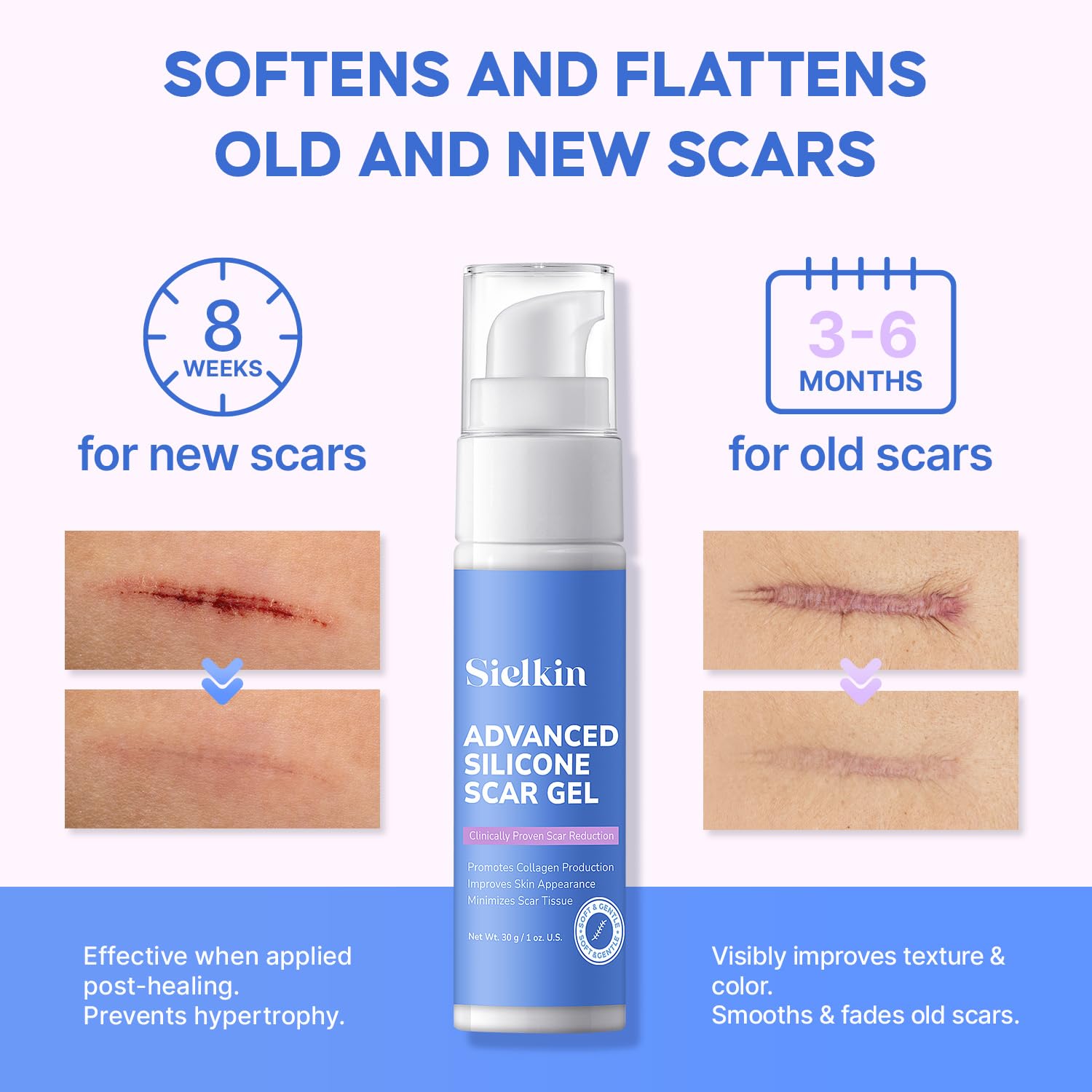 Sielkin silicone gel closeup highlighting smooth texture