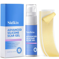 Sielkin silicone scar gel 30g tube for precise scar care at home