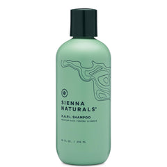 Sienna Naturals HAPI Shampoo bottle with rich lather for scalp nourishment