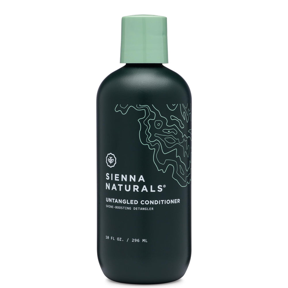 Sienna Naturals Untangled conditioner bottle for easy detangling
