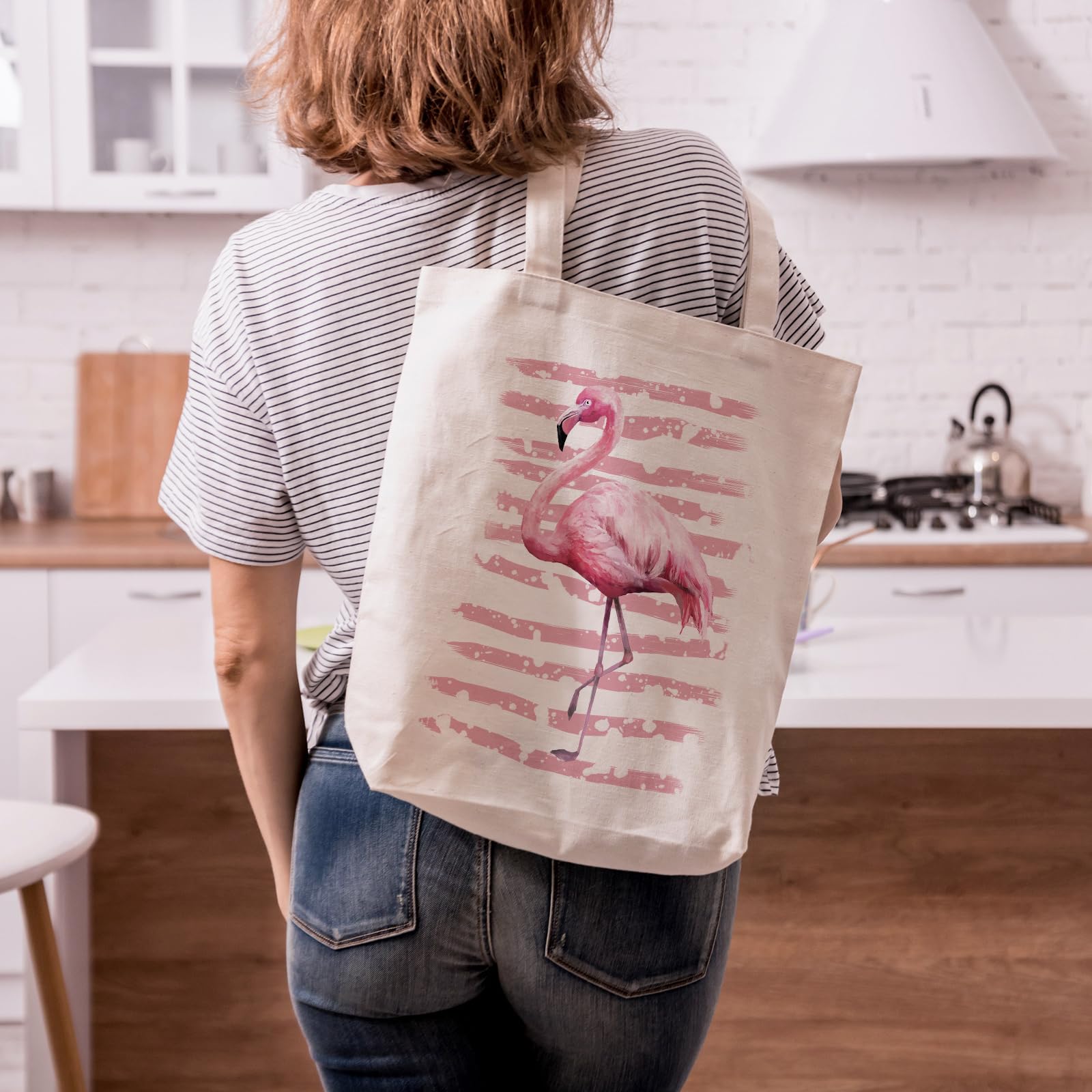 Sieral Flamingo travel set pairs compact pouch with tote for versatile packing.
