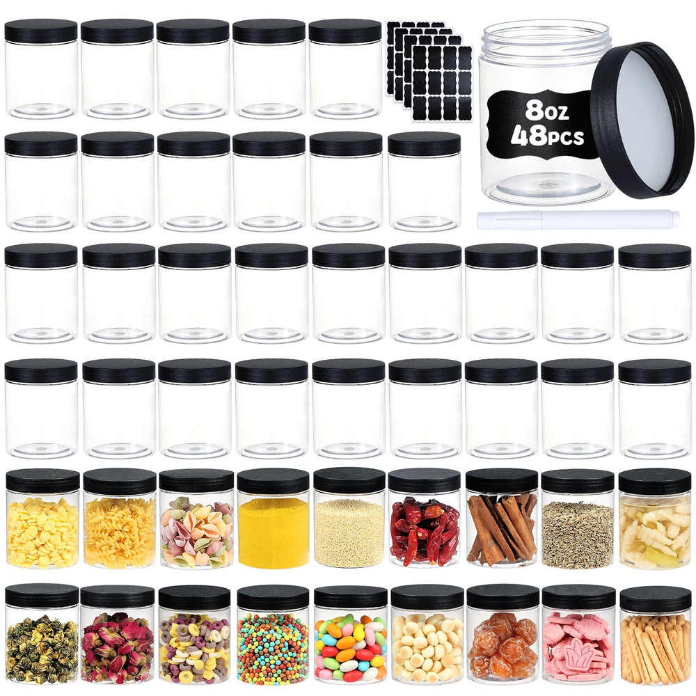 Sietpoek 8oz jar with screw-on lid airtight storage for dry ingredients.