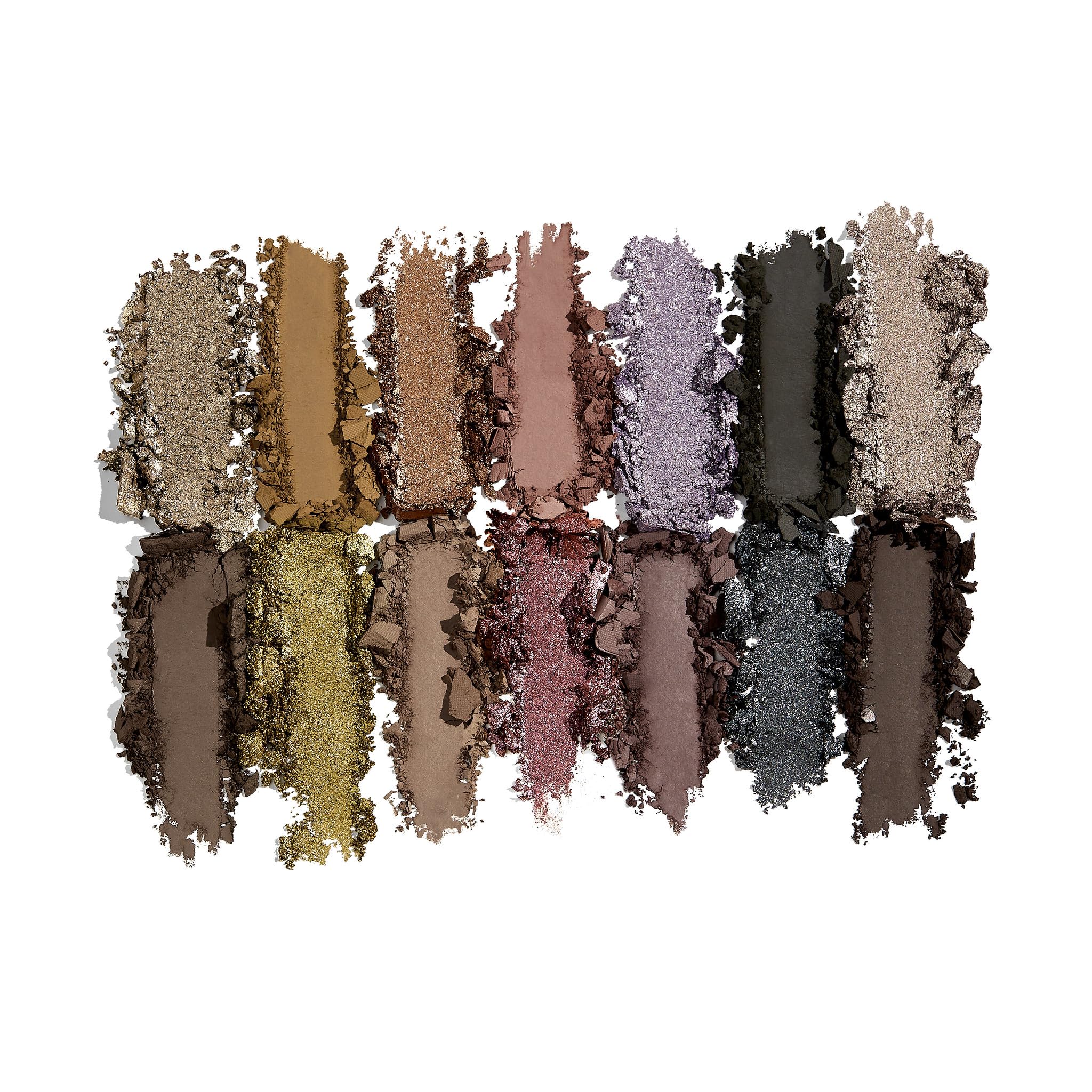 Sigma Beauty Cool Neutrals swatches reveal matte, glitter, metallic finishes for looks.