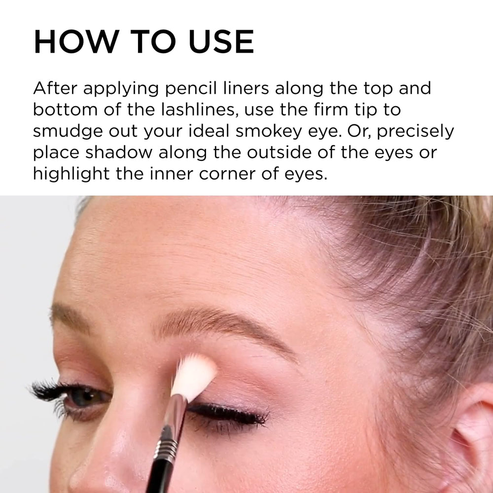 Sigma Beauty E35 highlights buildable coverage with fine SigmaTech fibers.