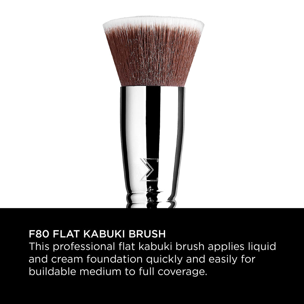 Sigma Beauty F85 airbrush kabuki brush bristles close-up for blending