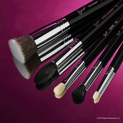 Sigma Beauty Most Wanted highlighter brush delivers radiant glow with controlled deposition