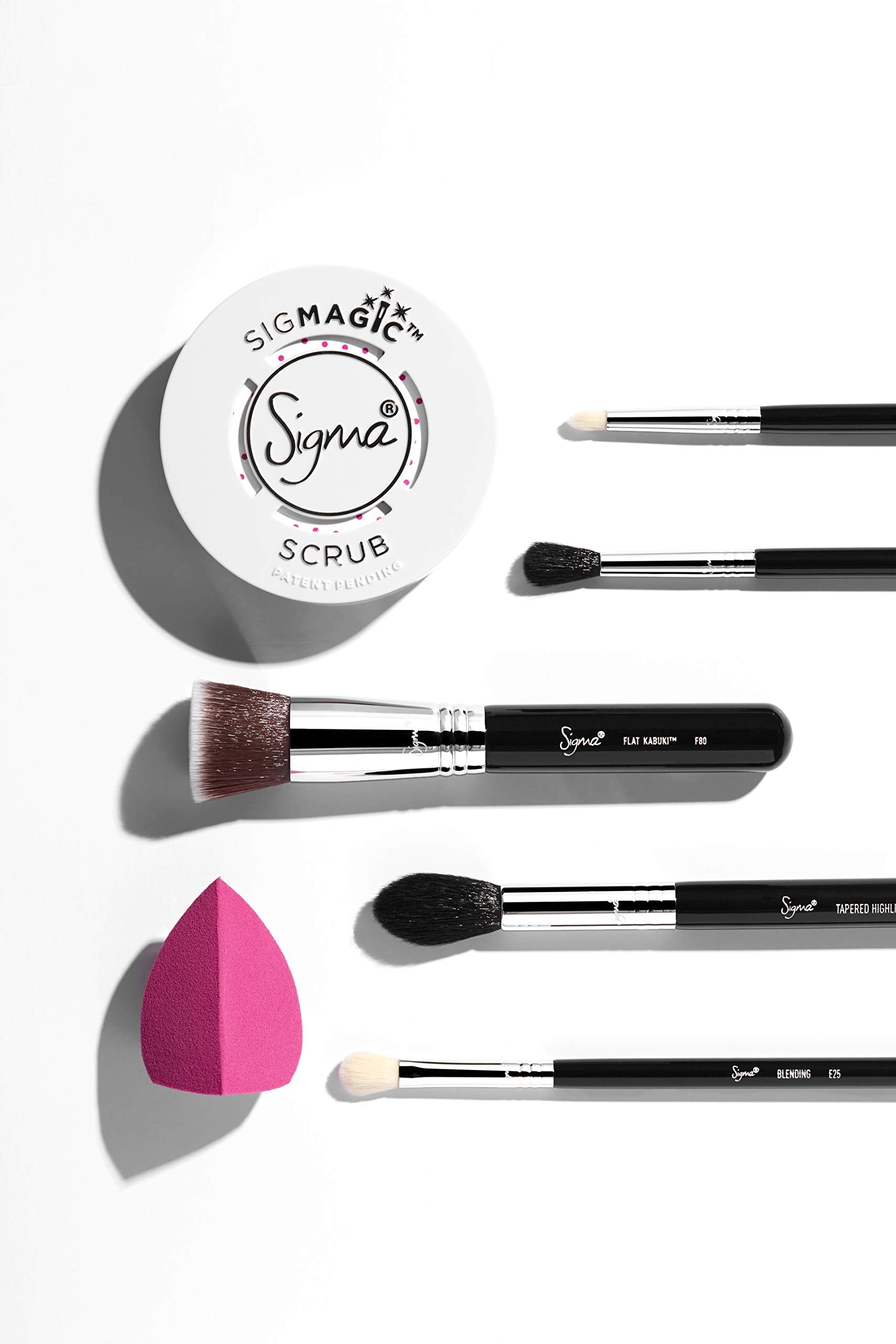 Sigma Beauty Most Wanted pencil eyeliner brush offers precise lining for crisp definition