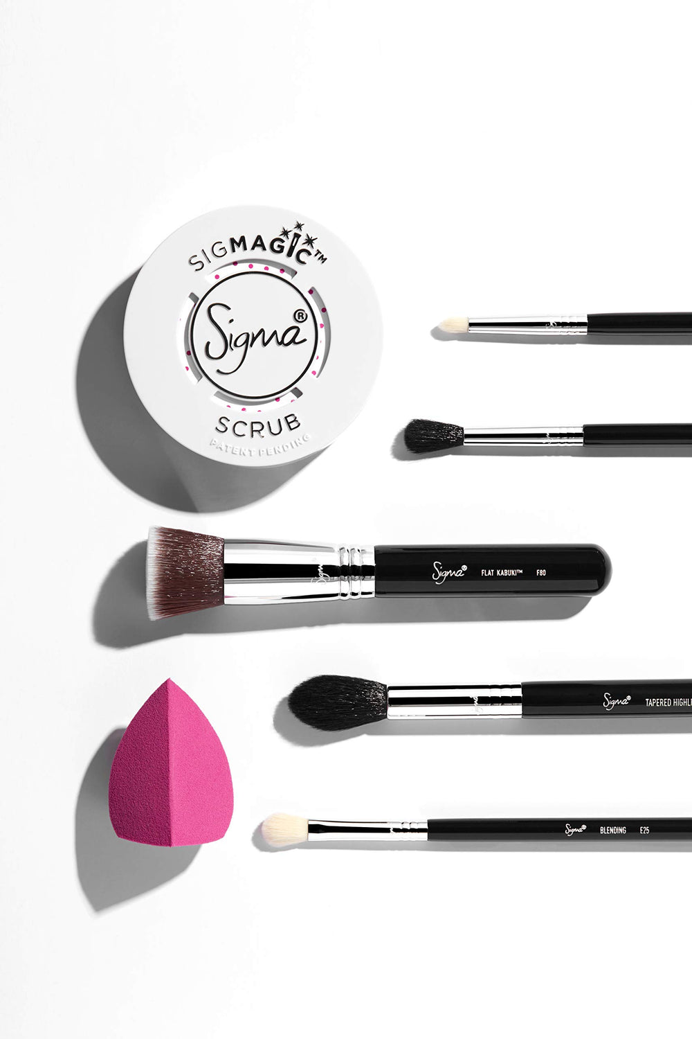 Sigma Beauty Most Wanted pencil eyeliner brush offers precise lining for crisp definition