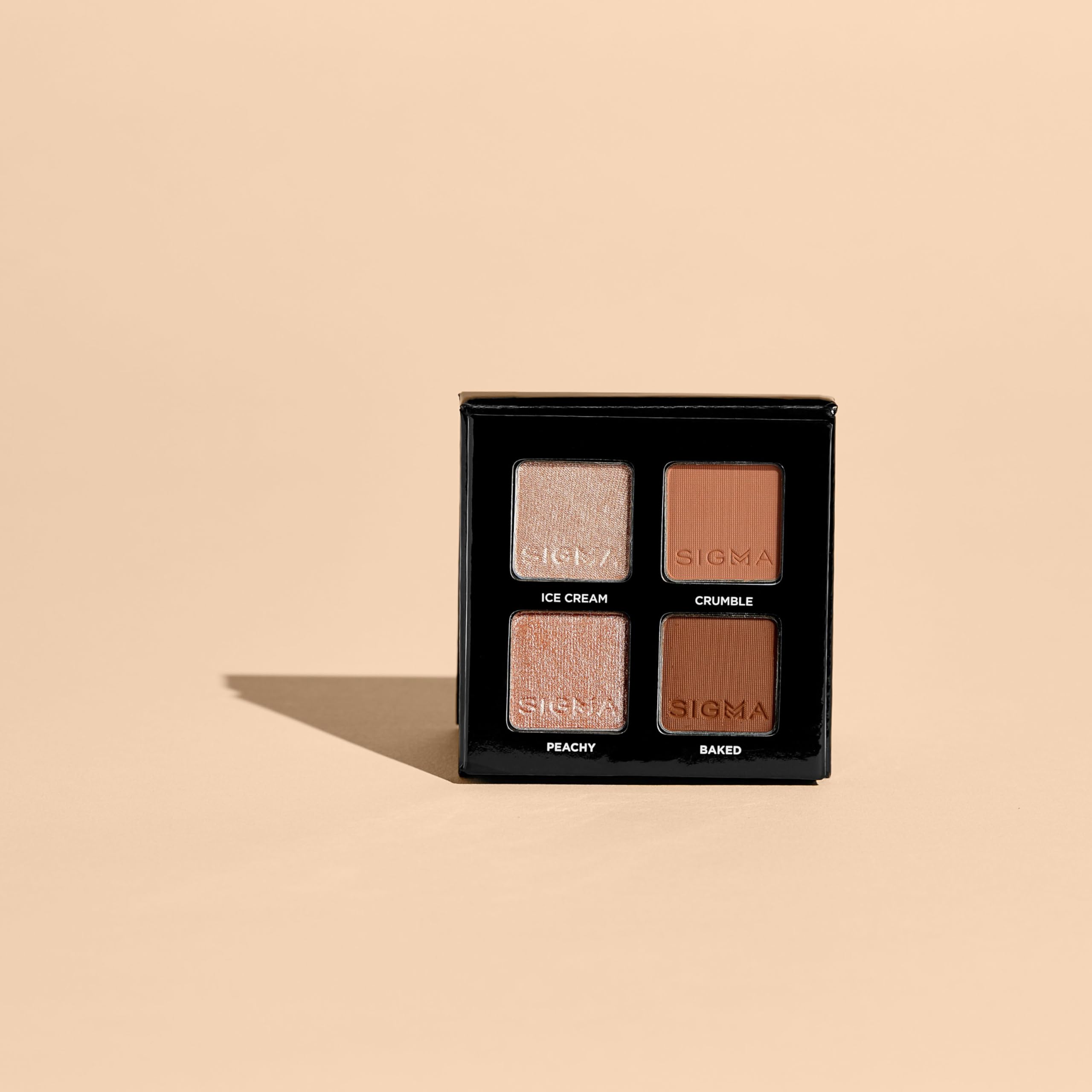 Sigma Beauty Tiramisu swatches create smoky, evening-ready depth