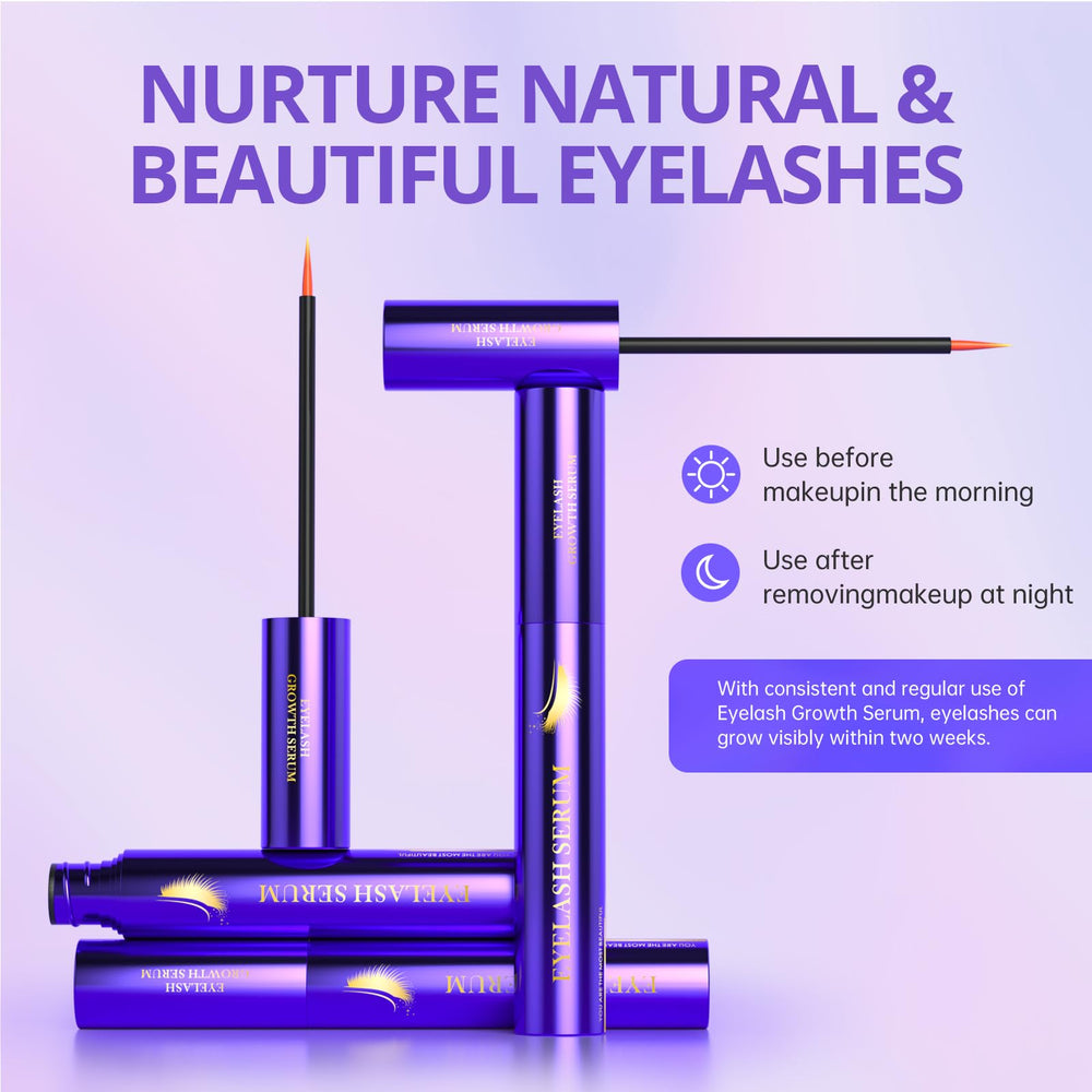 SIIEEC Lash Serum nourishes and strengthens lashes for longer-looking eyes.