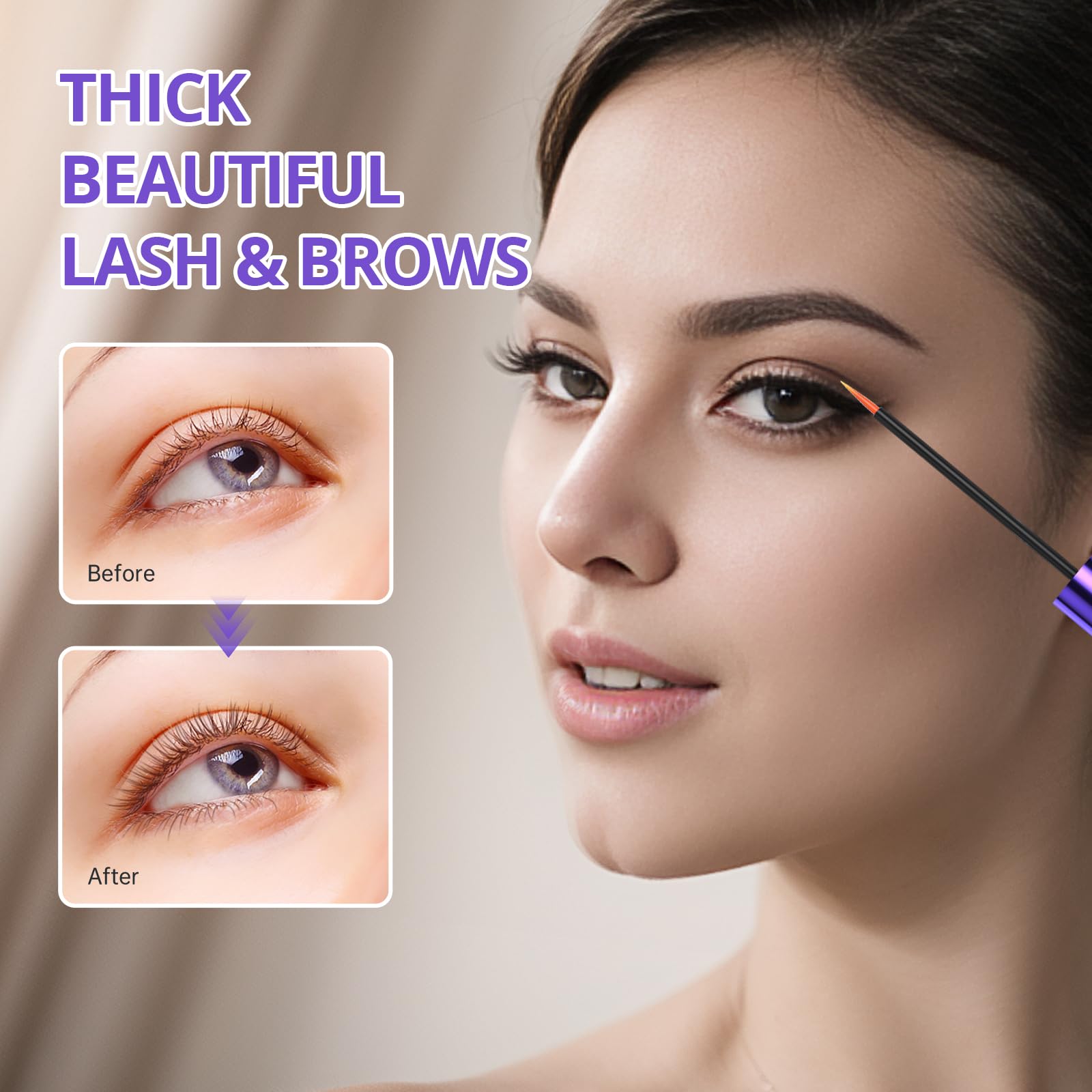 SIIEEC Lash Serum plant-based formula offers healthier lashes and brows.