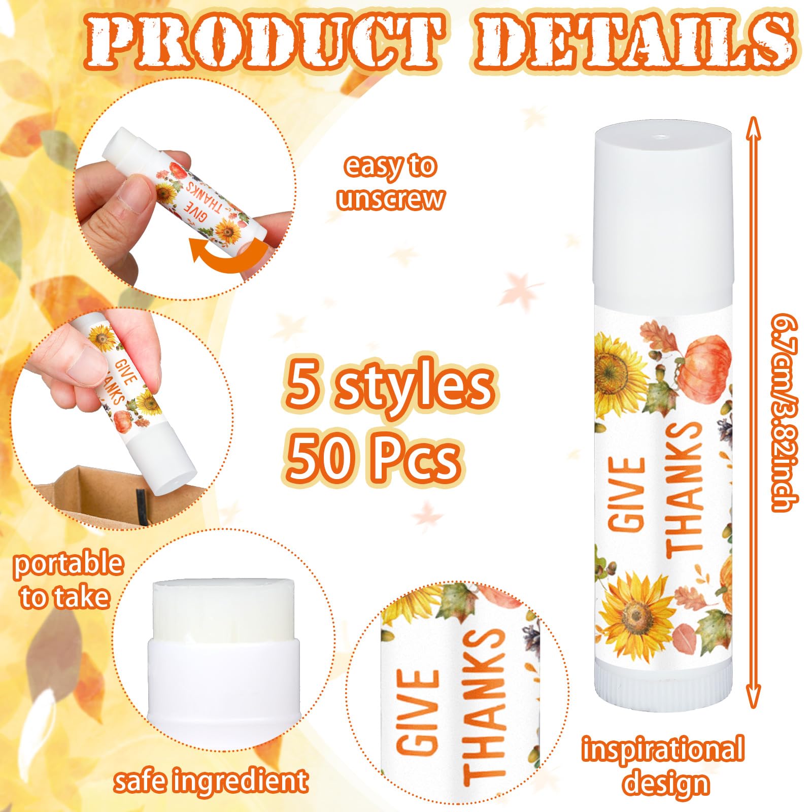 Siifert Christmas stocking stuffer lip balm adds festive glow.