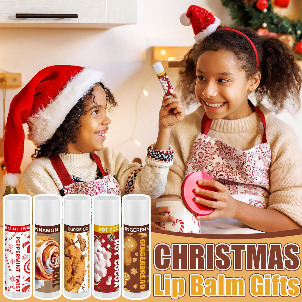 Siifert cookie flavor lip balm tube perfect as a playful holiday gift.
