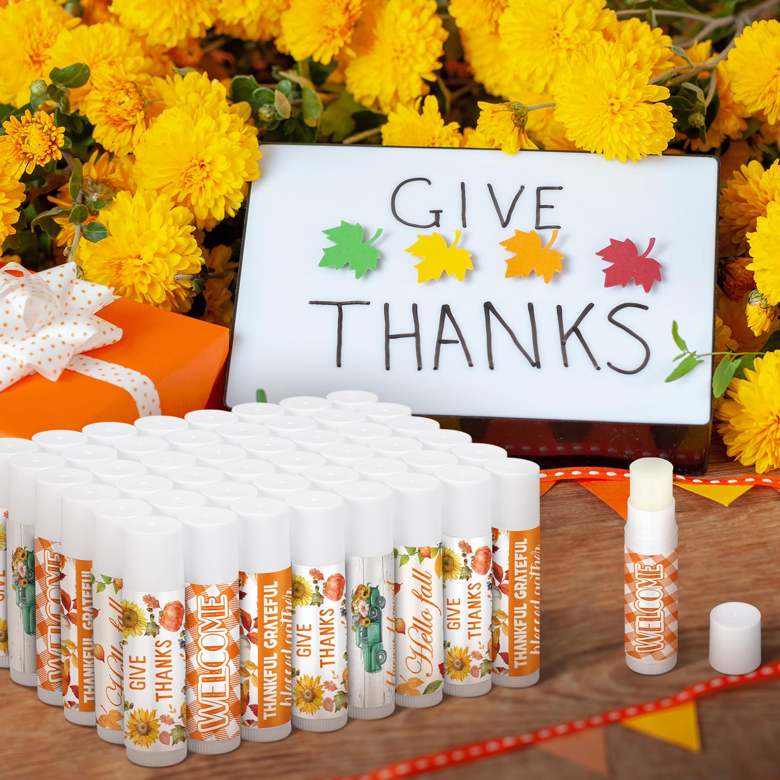 Siifert bridal shower lip balm serves as a thoughtful wedding favor.