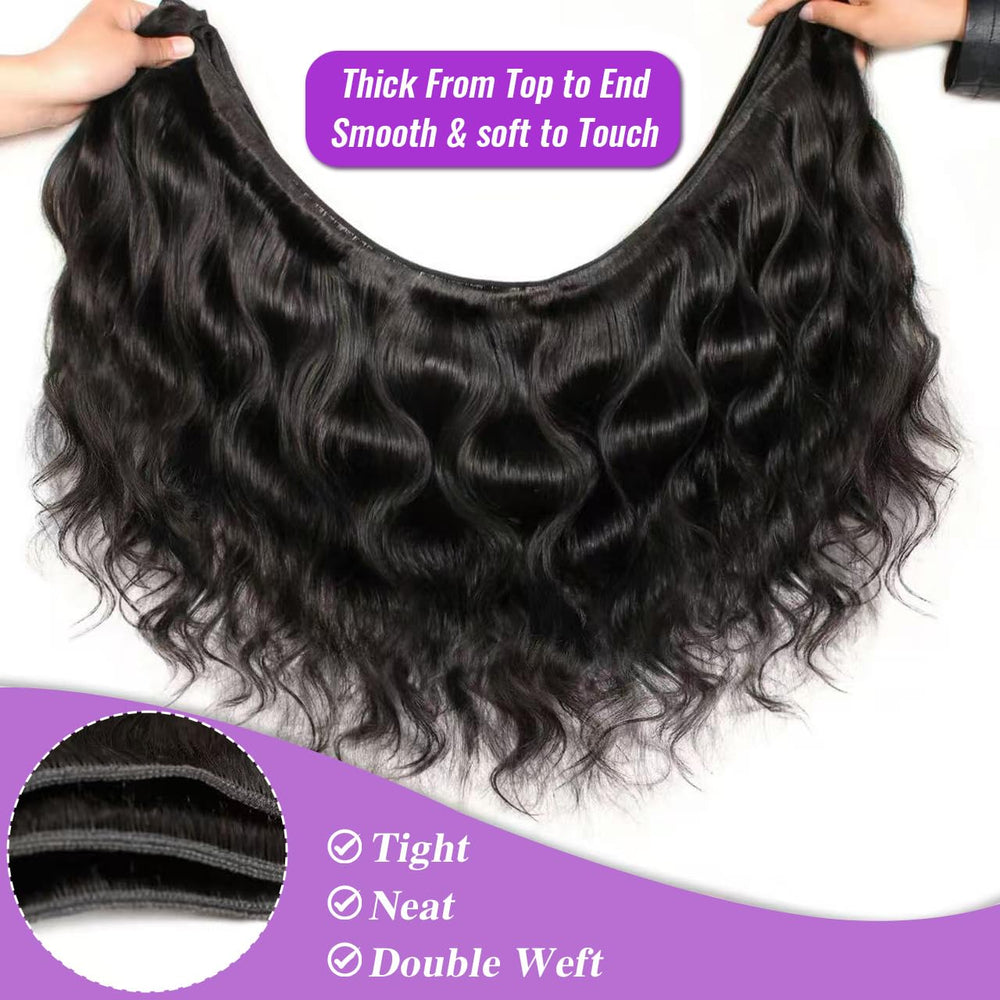 Silaiya 12A body wave bundles 22 inch pack delivering long, seamless integration with own hair.