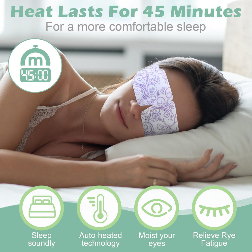 Silicherry steam eye mask soft nonwoven material for breathable comfort.