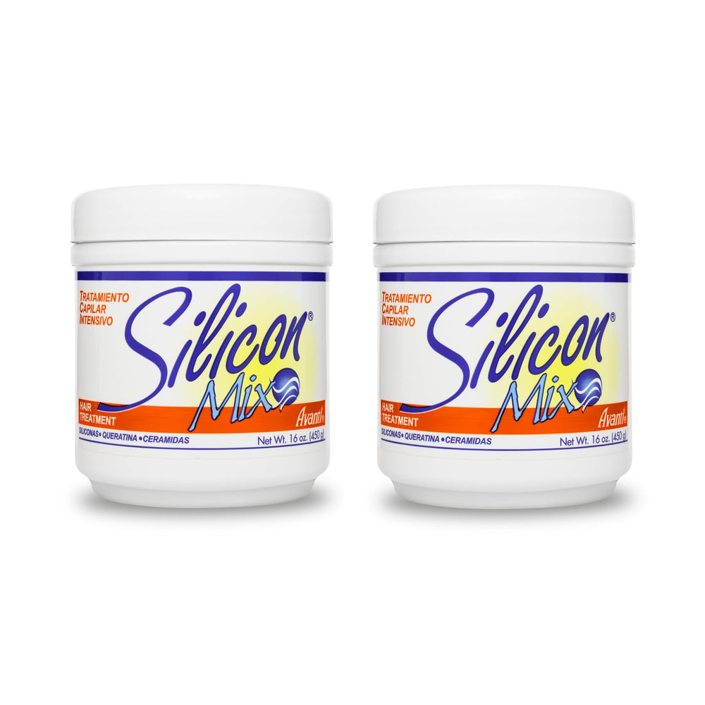 Silicon Mix Treatment bottle delivers deep hydration for silky, manageable hair.