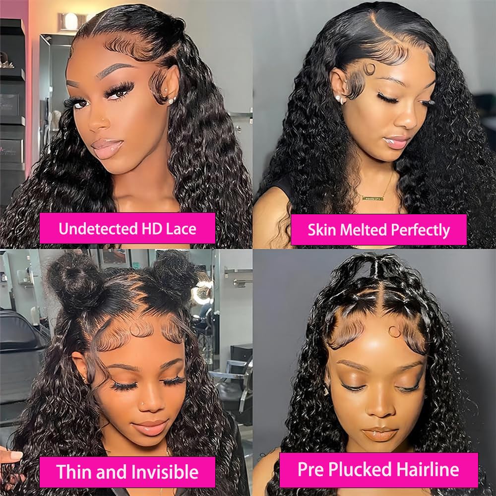 Silinli wedding look deep wave wig offers elegant, party-ready styling