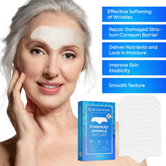SILKDERMIS forehead patches pack displayed for at-home wrinkle care