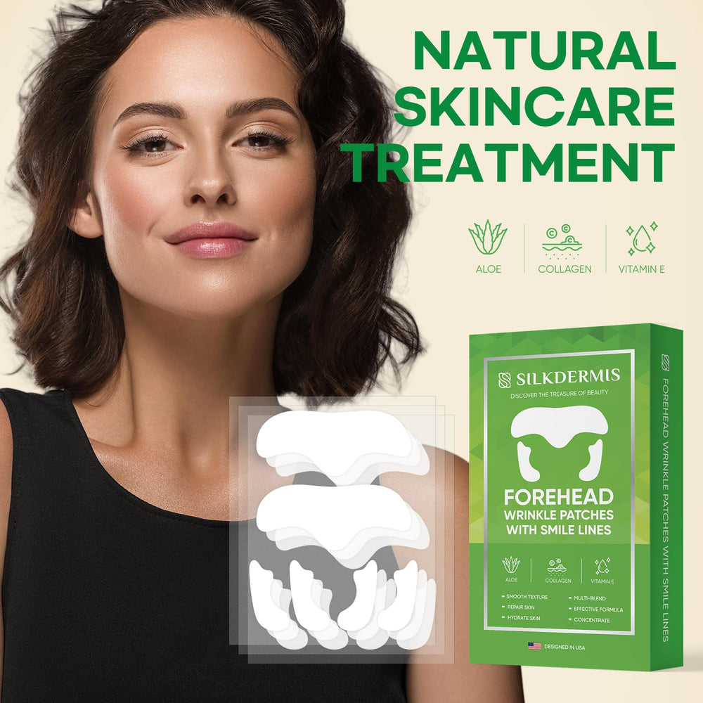 SILKDERMIS packaging-shot close-up emphasizing premium, gentle patch formula.