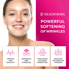 SILKDERMIS patch texture closeup highlights soft, flexible material for comfortable use.