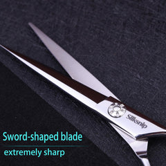 Silksnip Hair Cutting Scissors adjustable tension screw enables customized cutting control