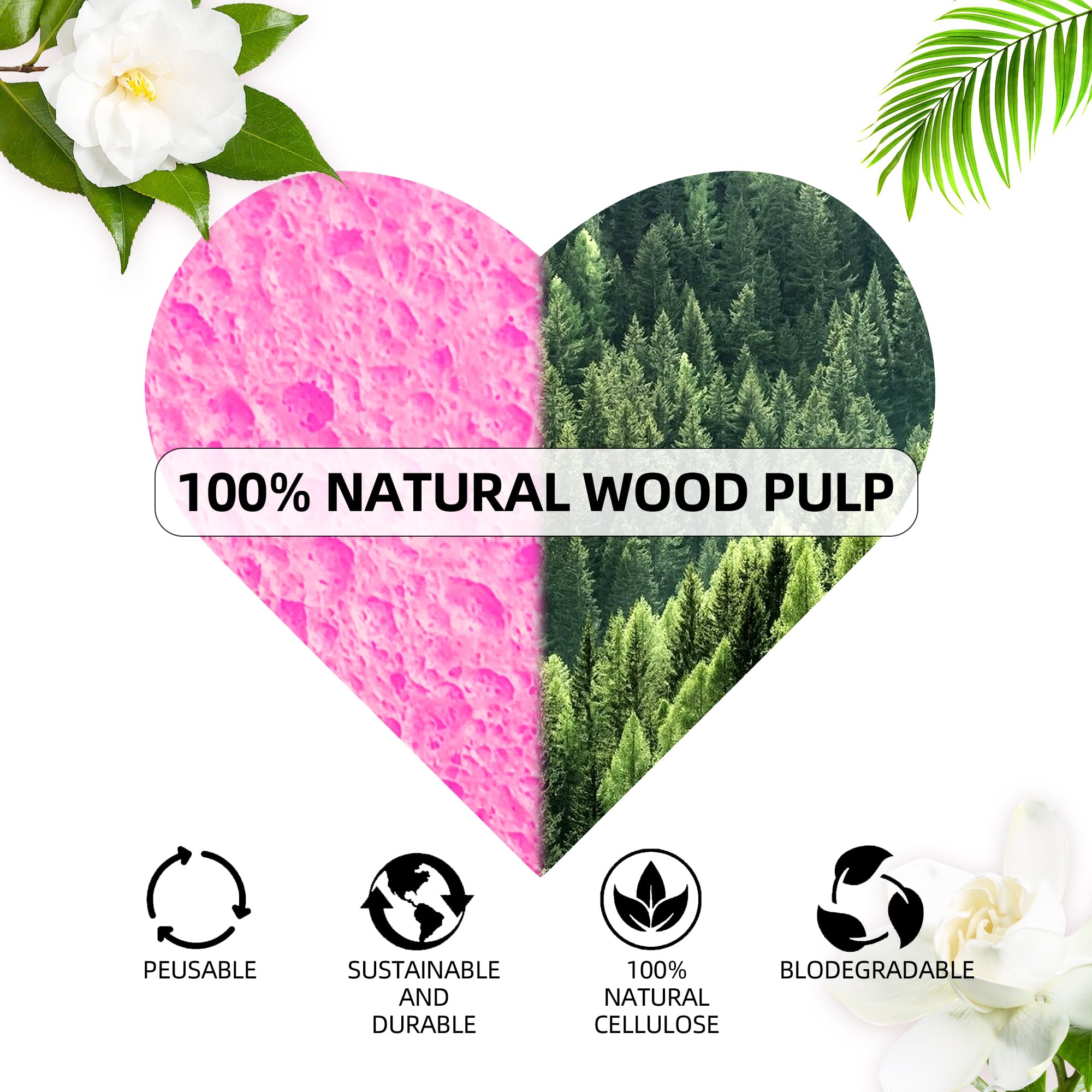 Silkyhose natural cellulose close-up highlights irritant-free material.