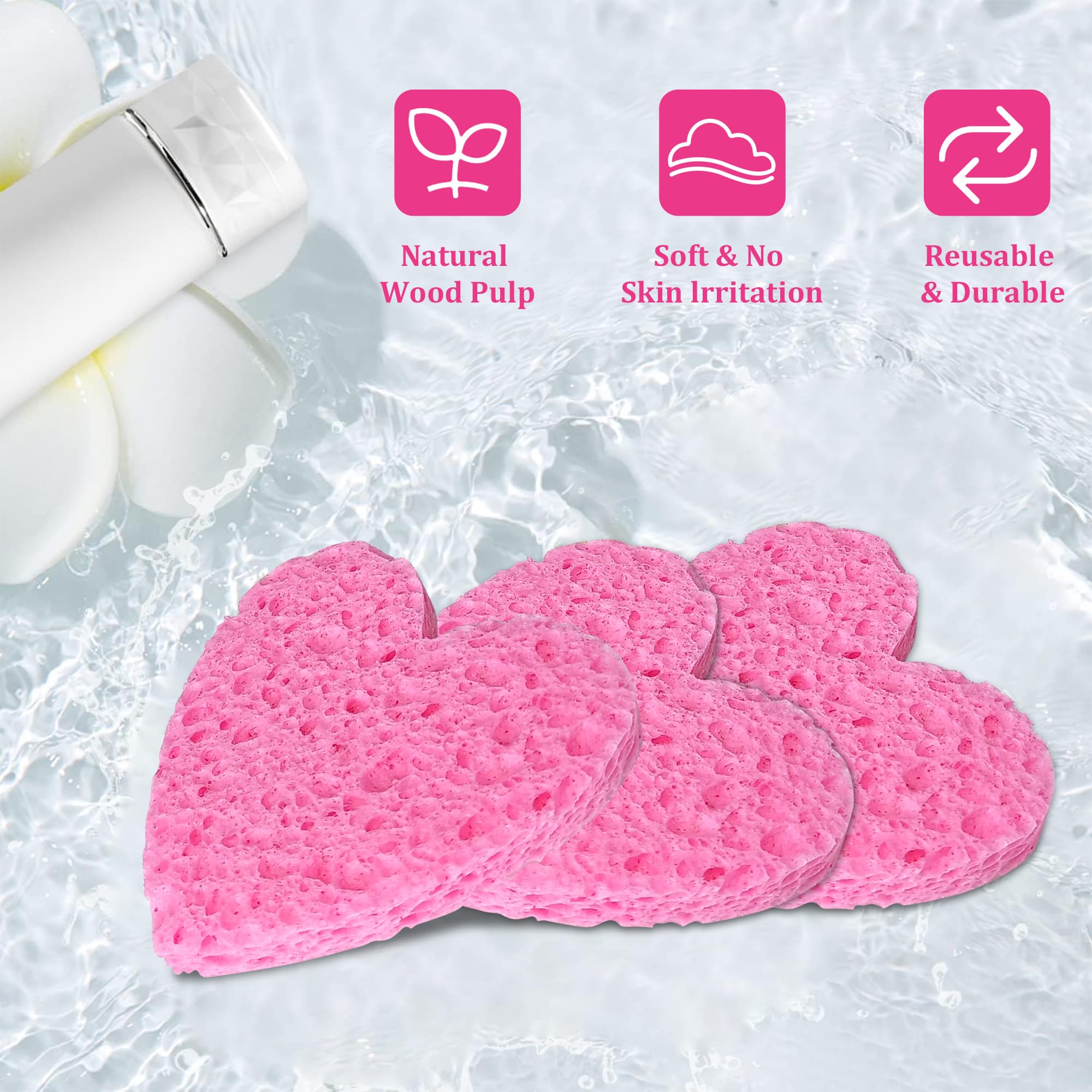Silkyhose travel-friendly sponges fit in small bags for on-the-go cleansing.
