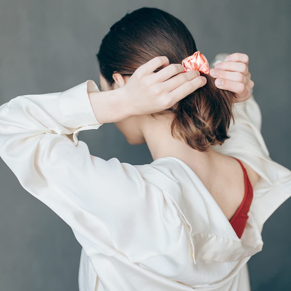 Silmer Silk Scrunchies packaging gift-ready, ideal present for hair care lovers.
