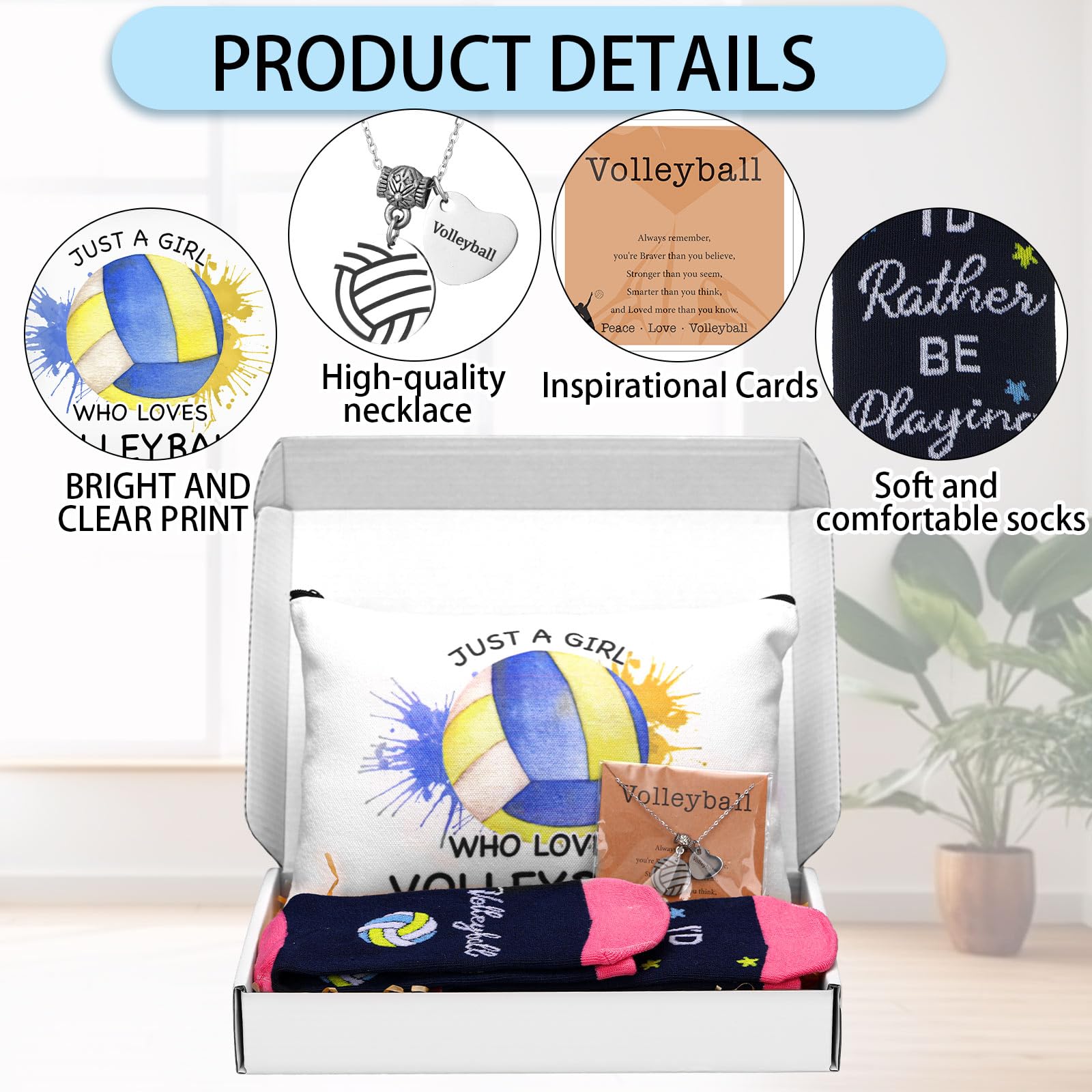 SilTriangle volleyball gifts set socks showing soft fabric for practice comfort