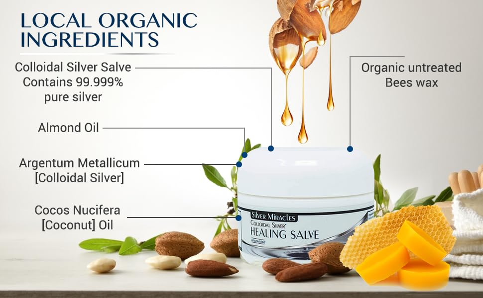 Fabricado en Estados Unidos con ingredientes de calidad de Silver Miracles.