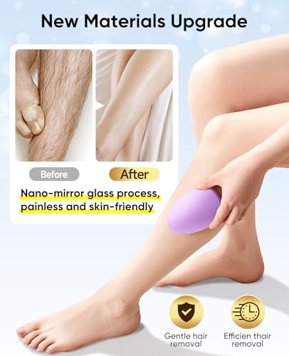 SILVLF Crystal Hair Eraser travel-compact for on-the-go grooming