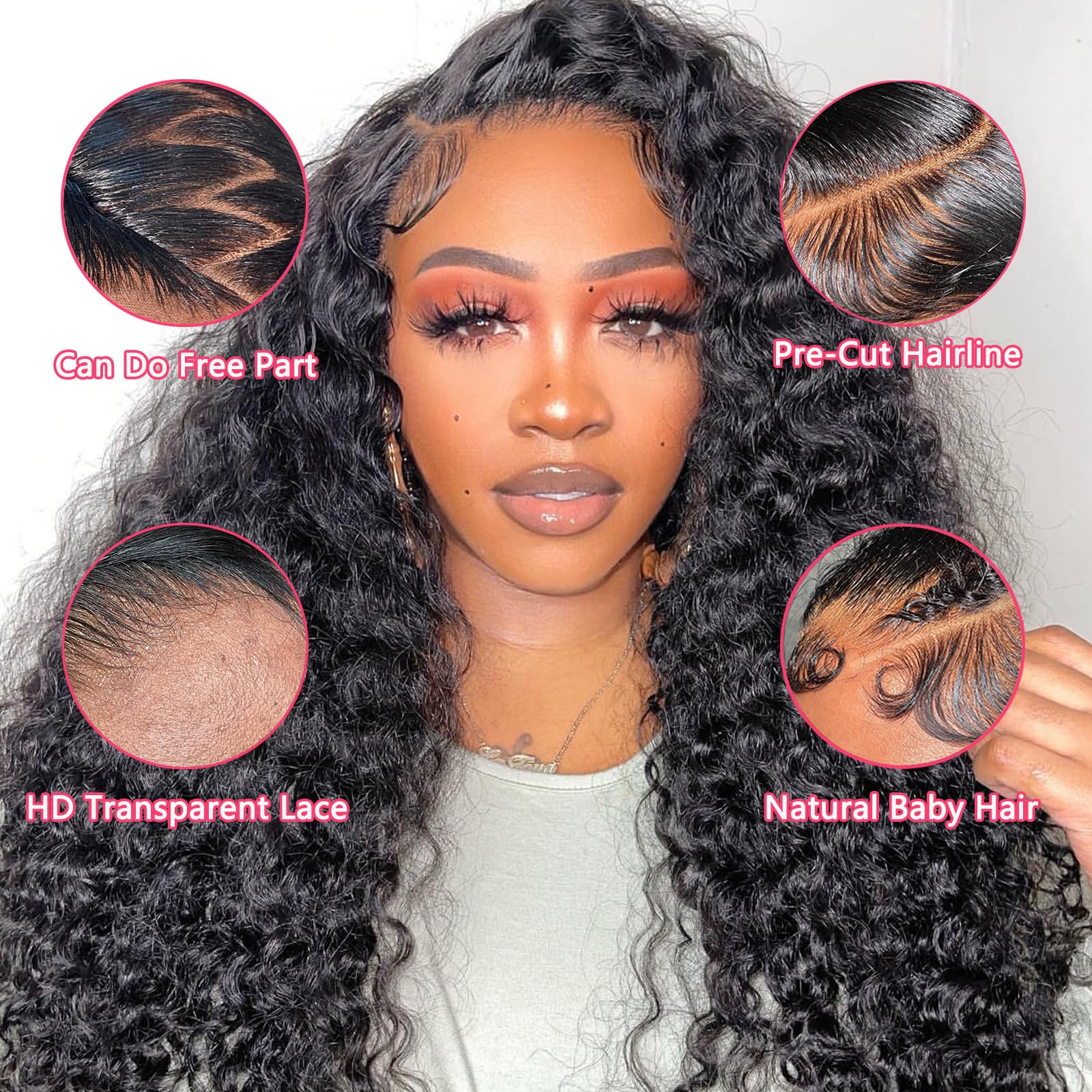 Simeider 180 density Brazilian human hair offers fuller look with natural movement