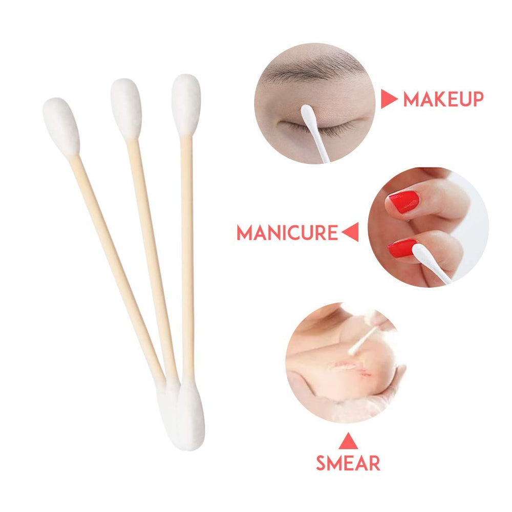 Simetufy 2000-count bulk pack promotes eco friendly biodegradable swabs