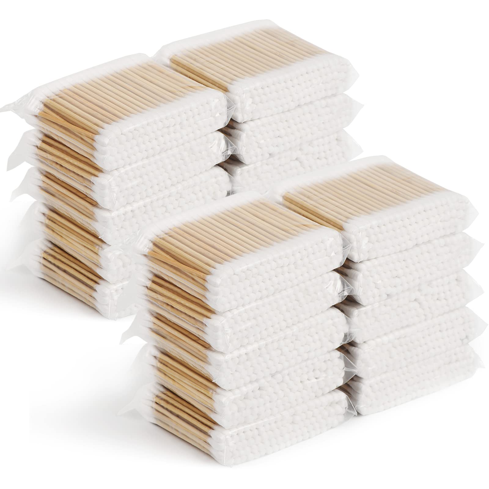 Simetufy cotton swabs double tipped for precise makeup removal
