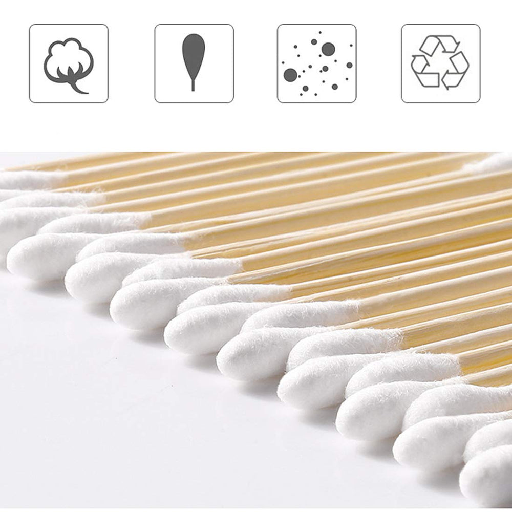 Simetufy soft cotton tips provide gentle touch for makeup tasks