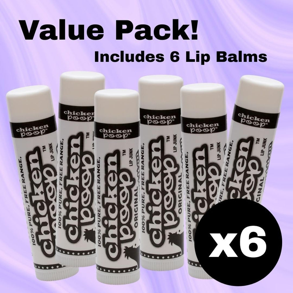 Simone Chickenbone Lip Junk pack6 display communicates value and pocket-sized convenience.