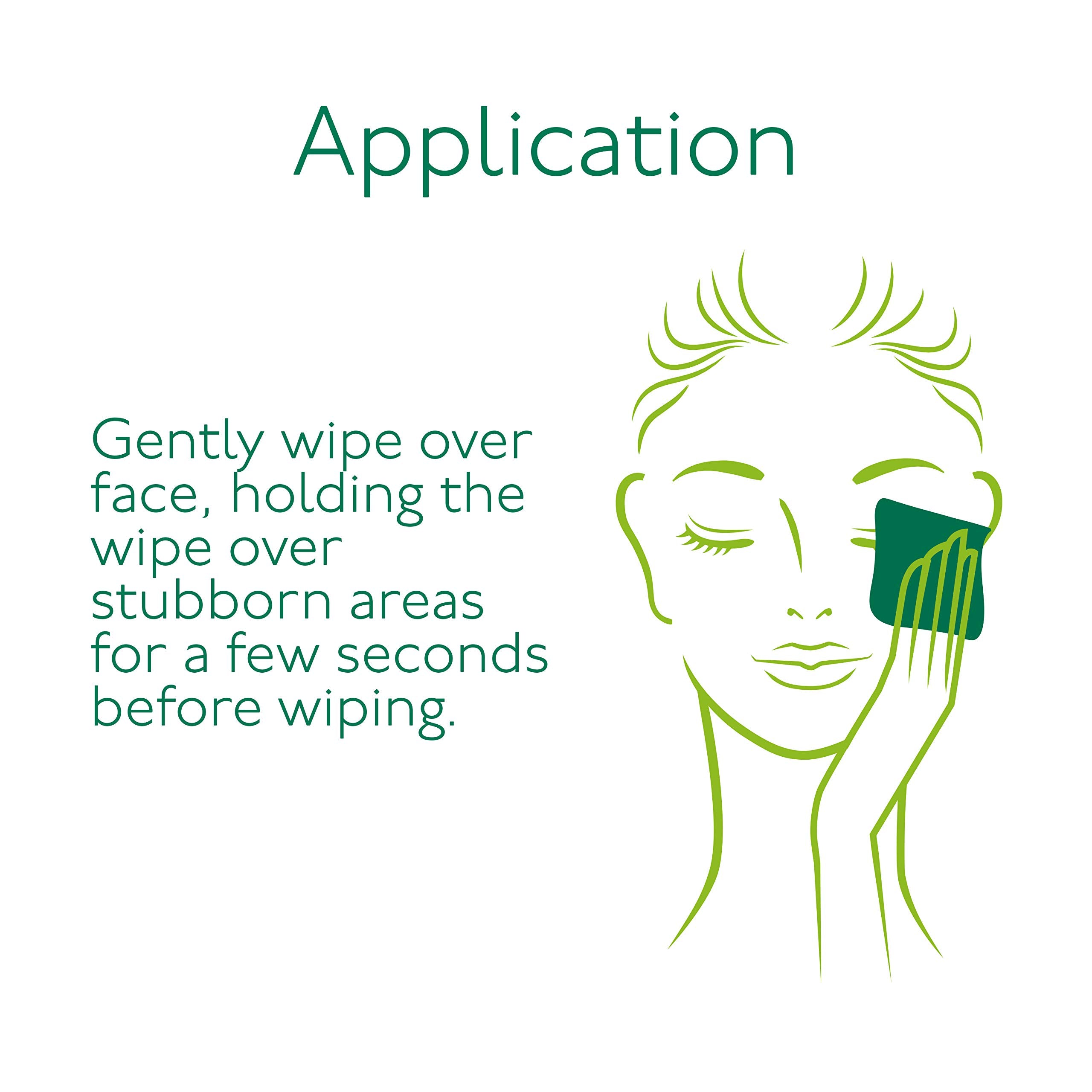 Simple Cleansing Wipes travel-friendly pack sealed to keep wipes fresh.