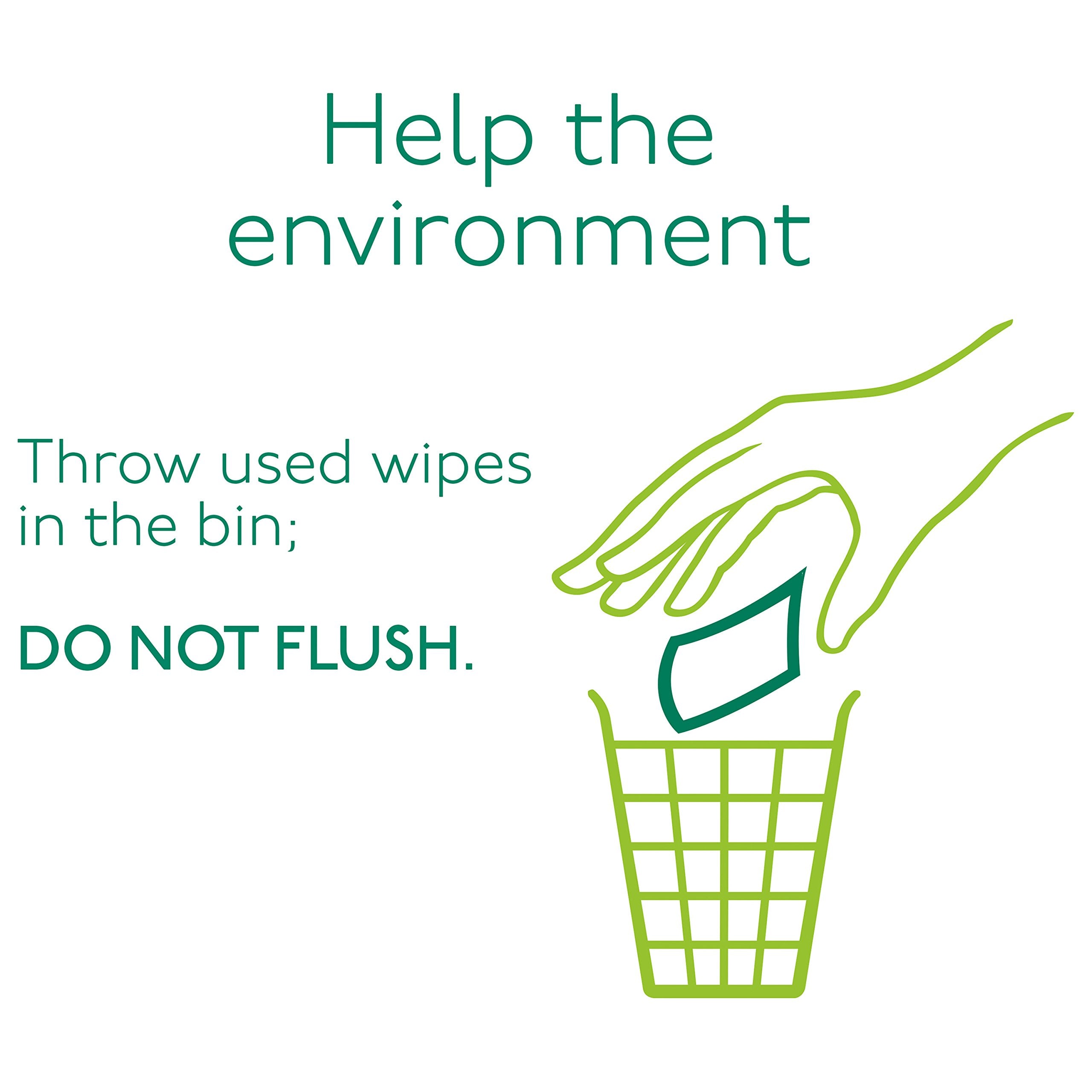 Simple Kind to Skin wipes free from dyes and artificial perfume for sensitive skin